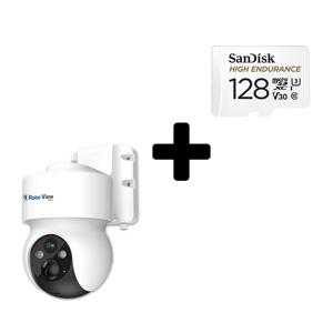 로보뷰 S4 4G LTE 홈 IP 카메라 CCTV 무선 배터리 128GB