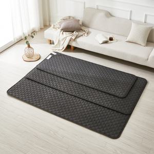 EMF 2세대 인체감지 탄소매트 전기장판 진그레이 3size