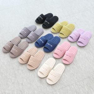 국내생산 워셔블 순면 와플 거실화 층간소음방지 실내화 3size 9colors(싱글쿠션)