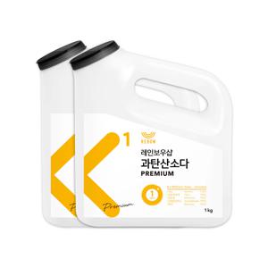 가루세제 과탄산소다 프리미엄 왕톡톡이 1kgx2