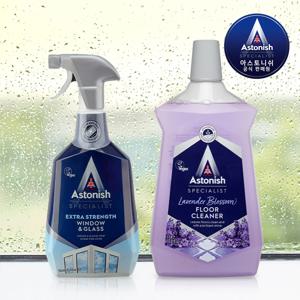 바닥세정제 라벤더1000ml+윈도우 클리너750ml