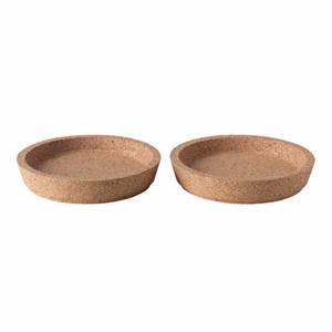 IKEA 365+ 코르크 컵받침 10cm 2개입 티코스터 찻잔받침 카페컵받침