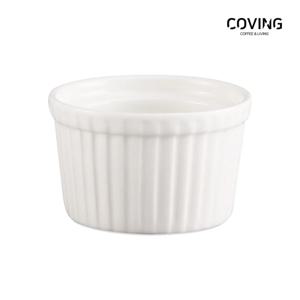 세라믹 램킨볼 중 크림브륄레 소스볼 크렘블레 디저트 요거트 라마킨 볼 도자기 찬기