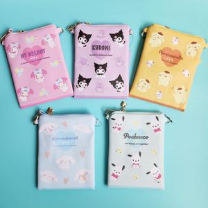 시나모롤 오글오글 크로스백 핸드폰가방 쿠로미 마이멜로디 포차코 학생 여행 선물