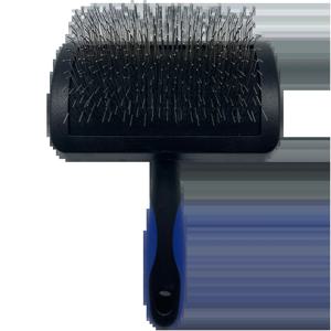 라운드 롱 핀 슬리커브러쉬 L 엉킨털관리 애견미용빗 전문가용 죽은털제거