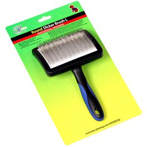 라운드 슬리커 브러쉬 L 엉킨털관리 모질개선