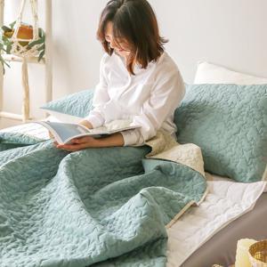 데일리 항균 누빔 스프레드 사계절 얇고 가벼운 간절기 이불겸패드 S/SS/D/Q/K