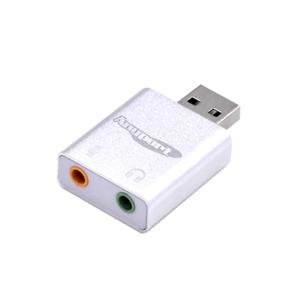 이어폰 USB 사운드카드 외장형 7.1채널 컴퓨터 C타입 사운드카드 AP-JH71U