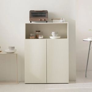 루시엔 템바보드 800 높은 거실장 선반수납장