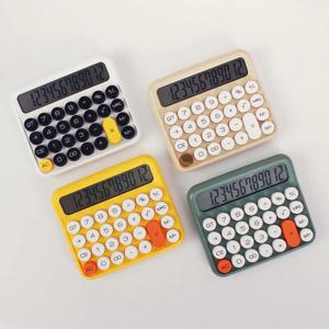 레트로 감성 기계식 전자계산기 PALETTE 청축 키보드 키캡 대형