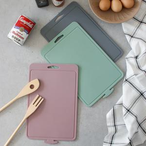 국산 파스텔 실리콘 사각도마 (소) -3color