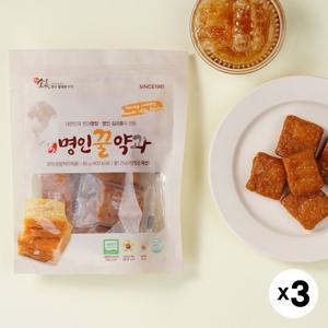 명인 꿀약과 (파우치형) 80g*3봉