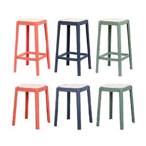 베리 라탄 스태킹 카페 가정 인테리어 스툴 체어 의자 바체어 (3color)