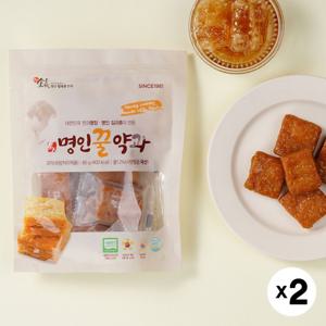 명인 꿀약과 (파우치형) 80g*2봉