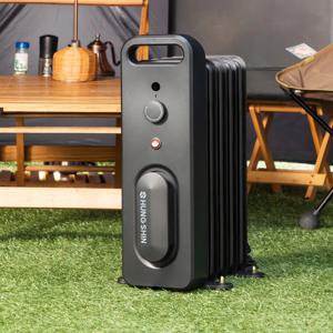 국산 500W 전기 라디에이터 오르씨 ORRCY-21(블랙) 캠핑 난로 히터