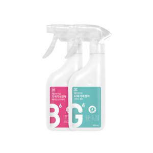 청소세제 다목적세정제 세정듀오 (베이킹소다 워터 500ml + 구연산 워터 500ml)