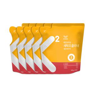 청소세제 세탁조클리너 클린파우치 330gx5