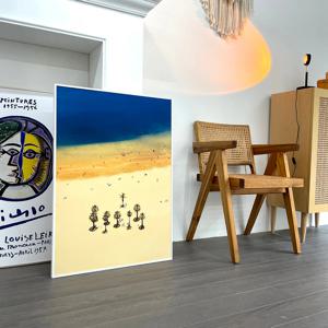 팜트리 비치 인테리어 그림 액자 거실 캔버스 바다 해변 포스터