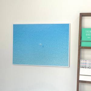 MOVE ALONE 인테리어 그림 액자 거실 캔버스 바다 수영 포스터