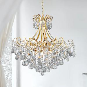 로미 9등 크리스탈 샹들리에 조명 인테리어 식탁등 주방 카페조명