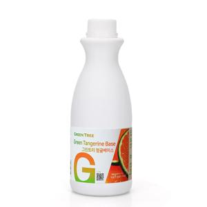 그린트리 청귤 베이스(1.2kg) 카페 스무디 에이드 재료