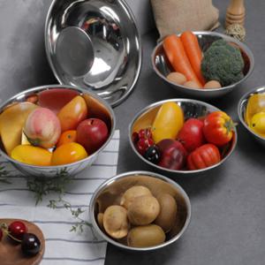 스테인리스 크린믹싱볼 8size/무침/양푼/비빔/스텐볼/다용도/학교/업소/단체주문