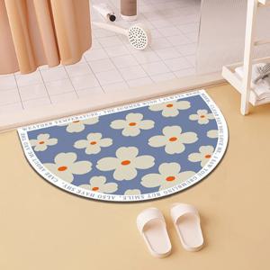 규조토 발매트 빨아쓰는 주방 현관 반원 논슬립 욕실 매트 베란다 미끄럼방지 발닦개 규조트