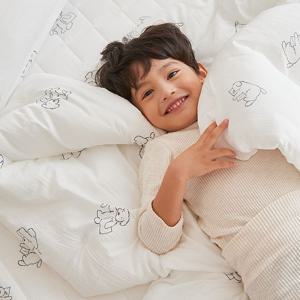 베이직키즈 소프트 텐셀모달 주니어 차렵이불(세트) 2colors