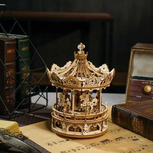 AMK62 로맨틱 회전목마 DIY MUSIC BOX (오르골)