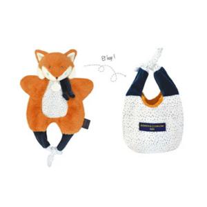 폭스 손인형+가방+애착인형 3in1인형