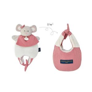 마우스 손인형+가방+애착인형 3in1인형