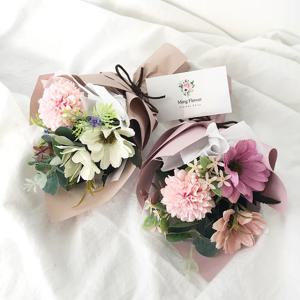 미니 조화꽃다발 납골당꽃 봉안당꾸미기