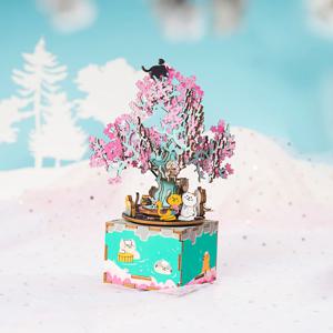 AM409 CHERRY BLOSSOM TREE 벚꽃 DIY MUSIC BOX (오르골)