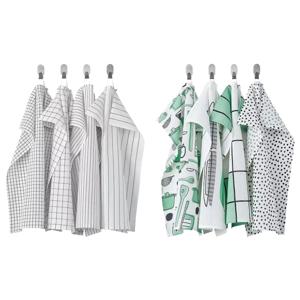 RINNIG 린니그 행주 4장 45x60cm 주방수건 핸드타올 걸이식행주 키친크로스