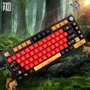 어텀 스쿼럴 키캡 XDA PBT 5면 염료승화 (134키)