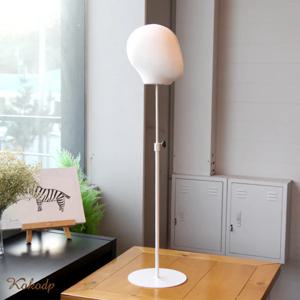 백조 화이트 발판 두상 얼굴 머리 마네킹 모자걸이 여자 남자 모자 정리 진열대 거치대 매장