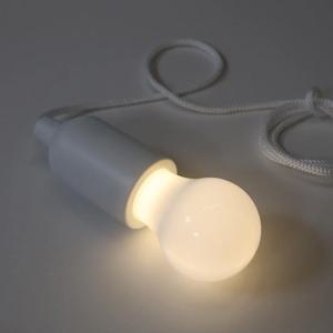 당기는 건전지 LED 전구램프 - 감성 캠핑전구 조명등 무선무드등 차박 캠핑 조명 전등