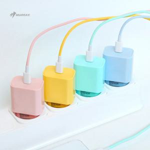 파스텔컬러 25W PD고속충전어댑터 + 1M 컬러케이블 세트