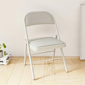 교회 행사 접의자 접이식 쿠션 인테리어 의자 강당 강의 폴딩 접는 등받이 간이 철제 체어
