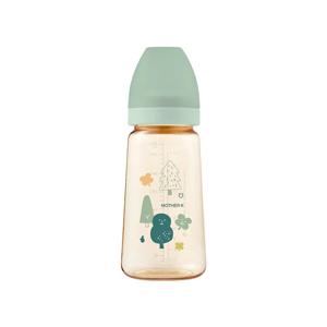 베이직 PPSU 포레스트 젖병 280ml(무꼭지)_민트