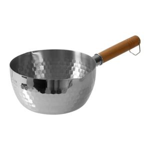 키친플라워 인덕션 스텐 함마톤 편수 냄비(18CM) CH 함마소스냄비 IH