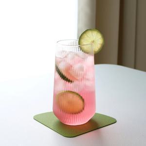 홈카페 아이스커피컵 내열유리 볼륨 글라스 470ml
