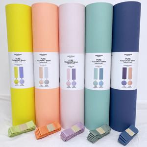 1+1 TPE 퓨어 요가매트 8mm 스트랩포함 5colors
