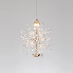 LED 버스크 1등 크리스탈 펜던트 5W 전구색