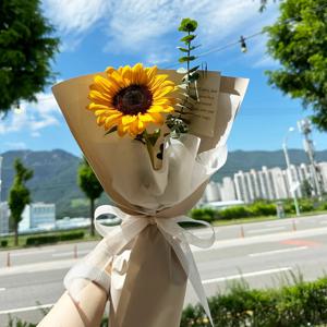 해바라기 생화 꽃다발 기념일 농장직송 생화택배 꽃배달싼곳