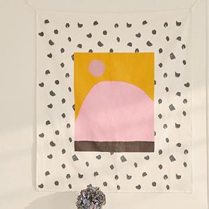 월데코 감성 신혼집 자취방 선물 인테리어 그림 패브릭 천 포스터 dessert snow