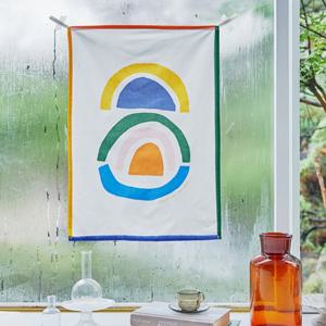 월데코 감성 신혼집 자취방 선물 인테리어 그림 패브릭 천 포스터 Rainbow