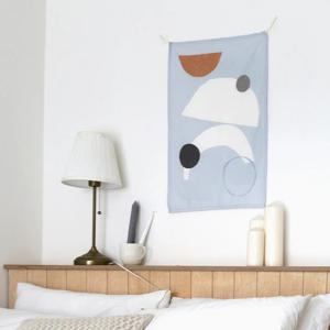 월데코 감성 신혼집 자취방 선물 인테리어 그림 패브릭 천 포스터 Sky high