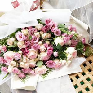 장미꽃 생화 꽃다발 50송이 100송이 기념일 농장직송 생화택배