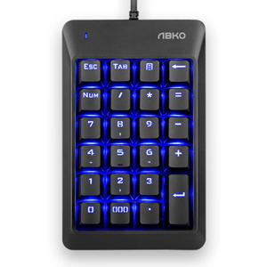 HACKER K523 기계식 축교환 LED 키패드